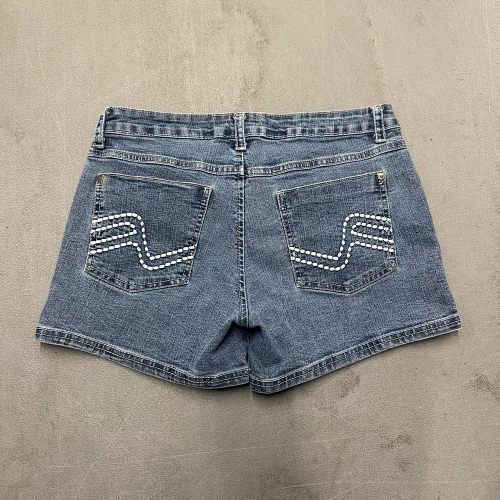 Fubu Women's Blue Denim Shorts